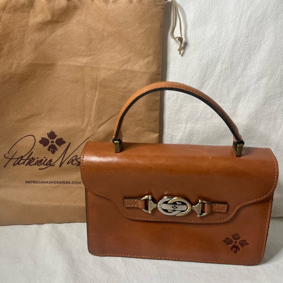 Patricia Nash Handbags - Patricia Nash Porcili Leather Vintage Top Handle or Crossbody Bag